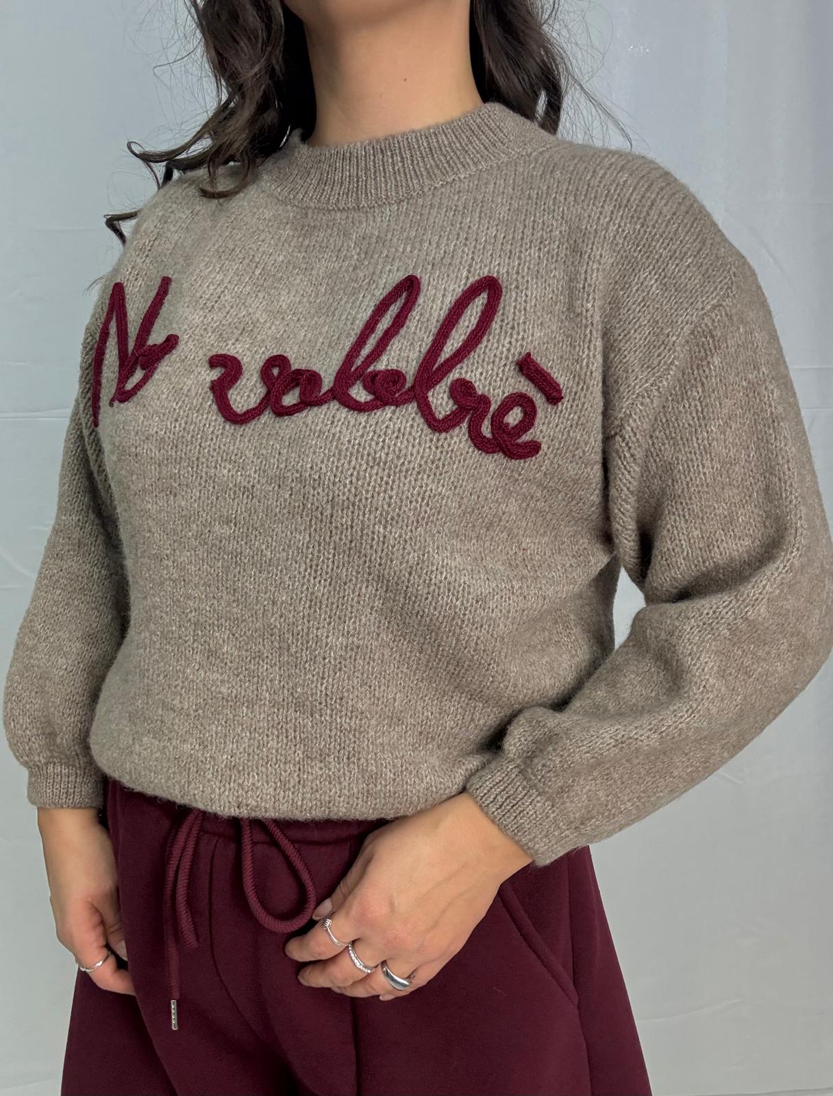 Maglioncino “no vabbè”