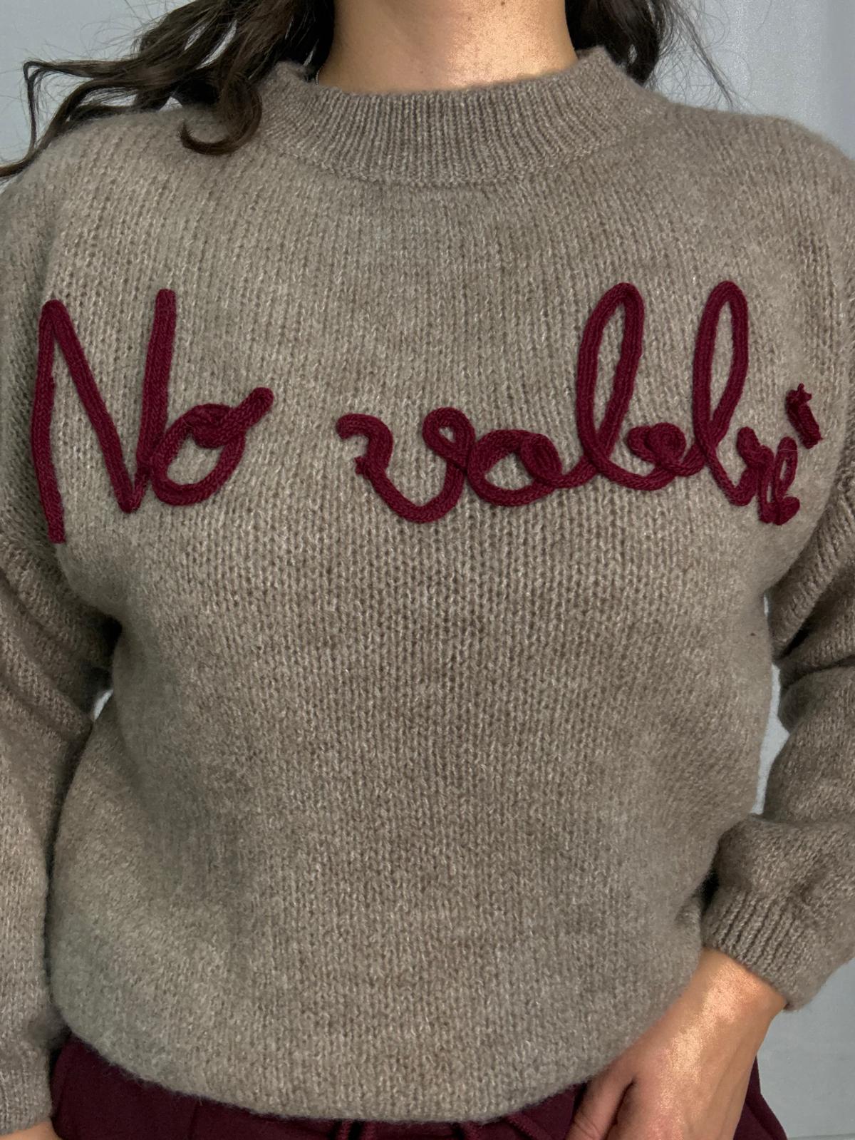 Maglioncino “no vabbè”