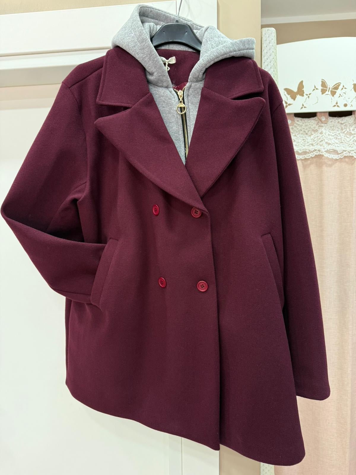 Cappotto felpa