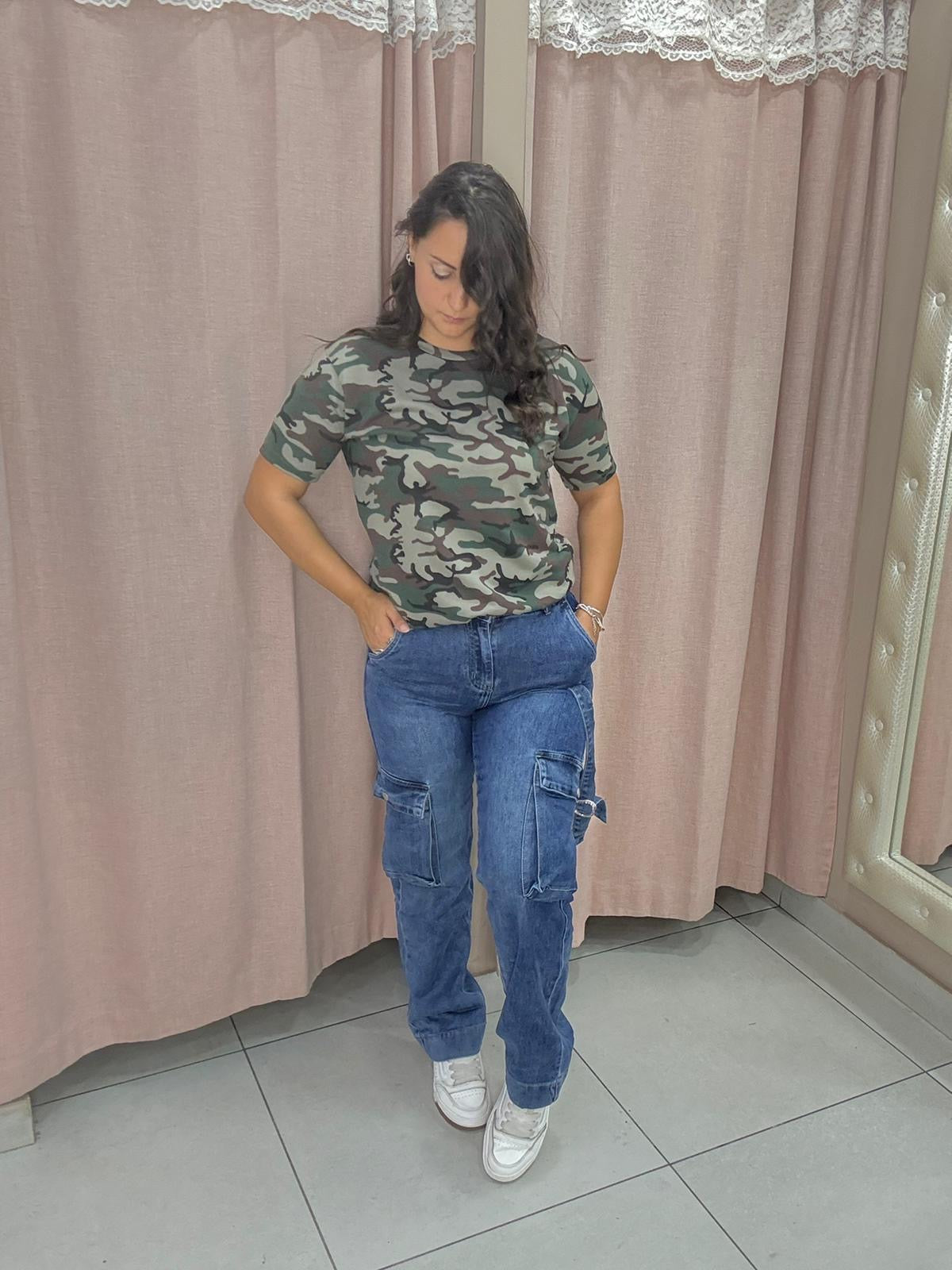 Jeans cargo Cuore
