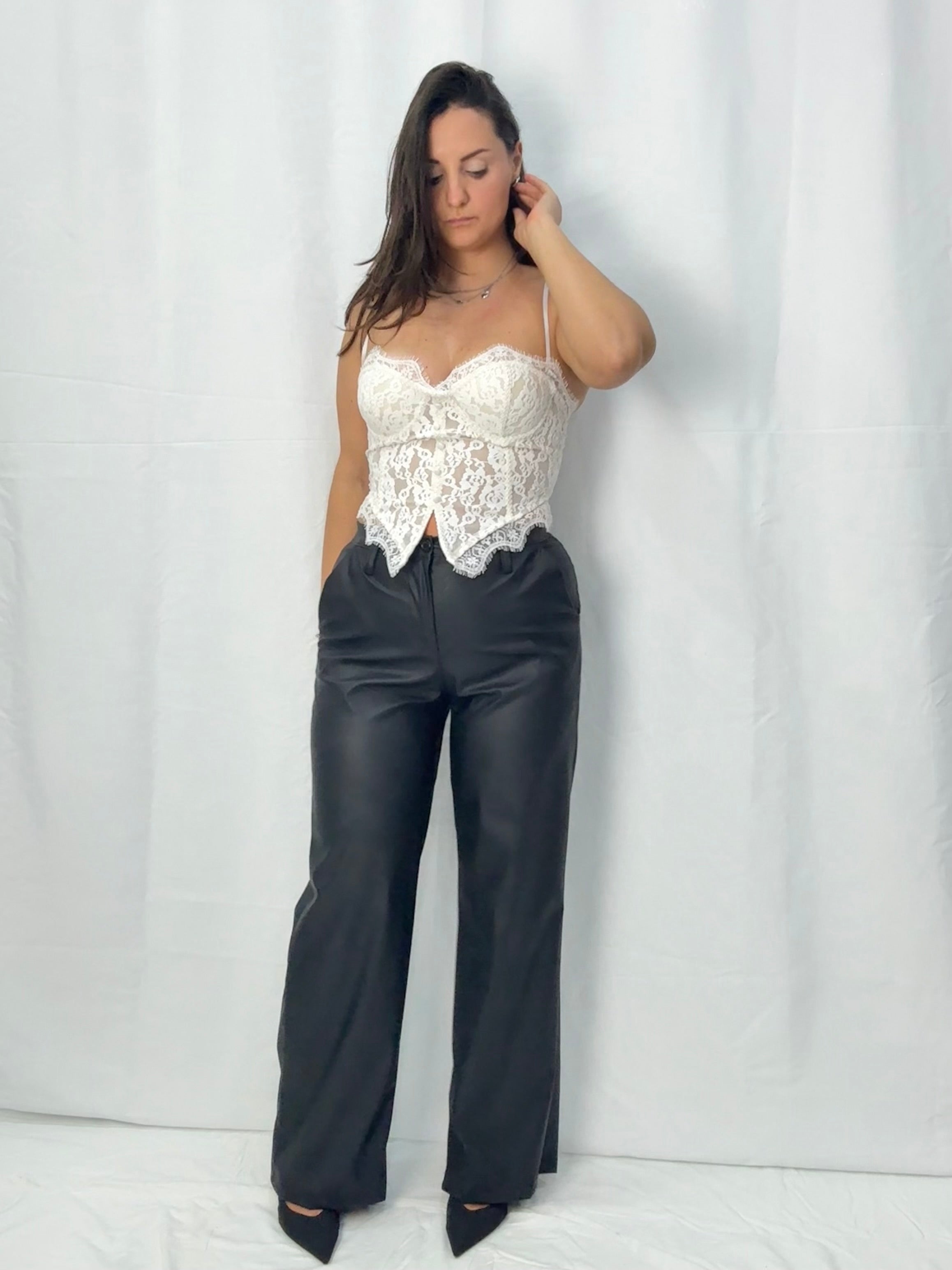 Corpetto Total pizzo