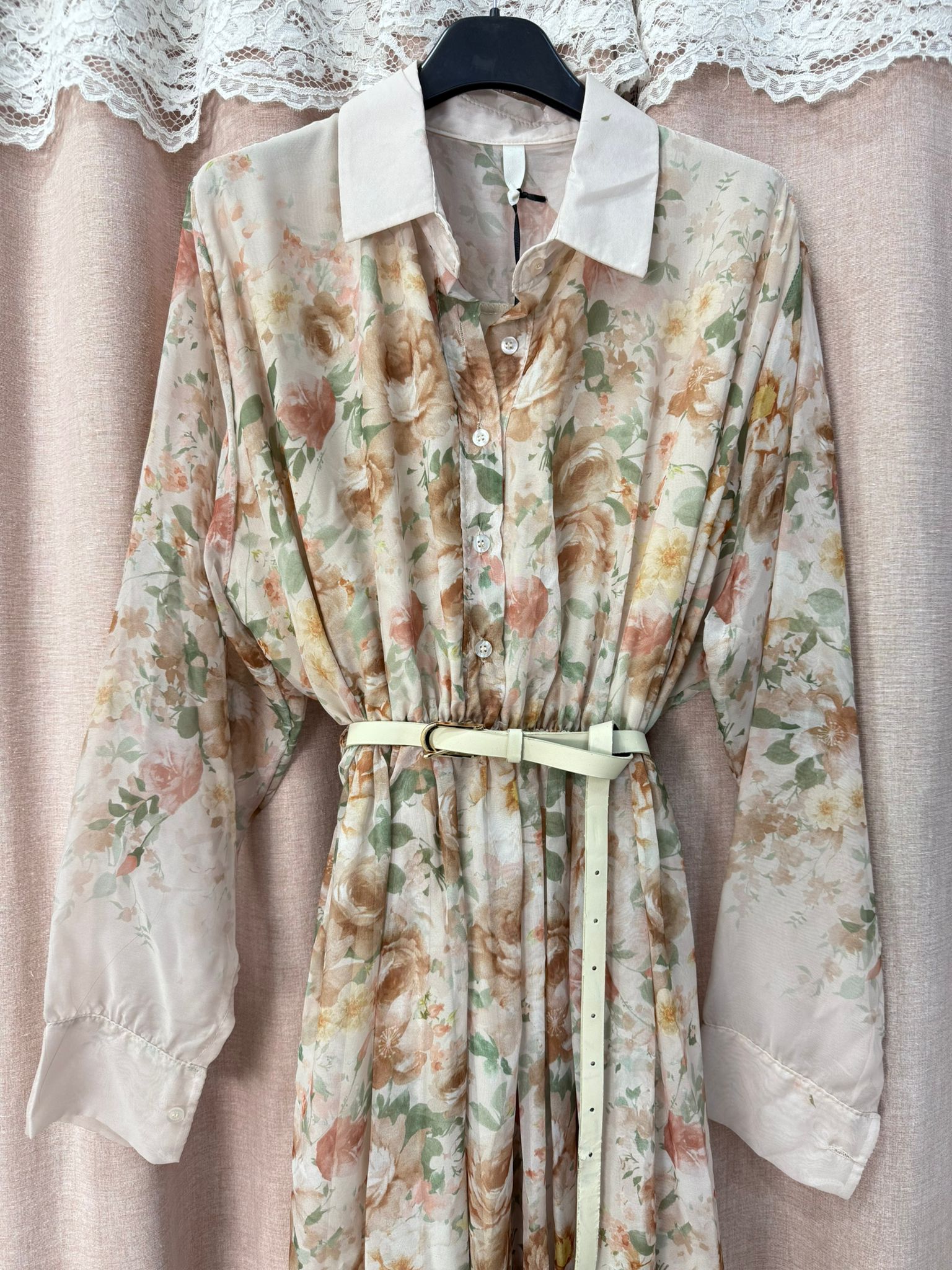 Dress Longuette Flowers