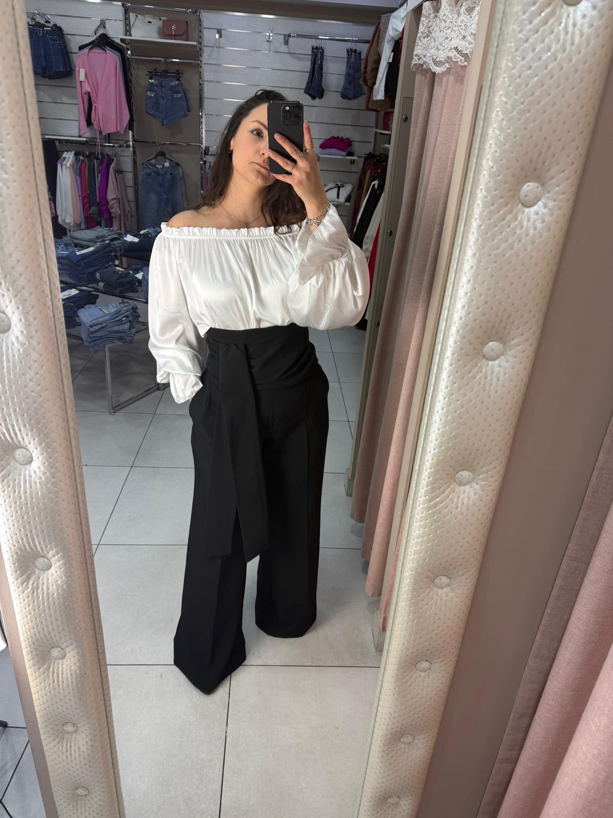 Pantalone Elegance fusciacca